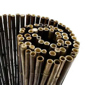 bambus sichtschutz braun gerollt icon