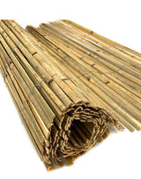 gespaltener natürlicher Bambus Sichtschutz